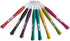 BAIWANLCH 8 Pcs Crochet Hooks Set Ergonomic Crochet Hook Set Single Pointed Knitting Crochet Hook Set Rubber Grip Single Pointed Hook Needles for ...