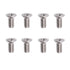 8PCS Brake Disc Rotor Screws?Stainless Steel Retaining Screws for Front and Rear?93600-06014-0H?Compatible with Honda, Acura, Kia Models and Hyund...