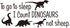 Cute Dinosaurs Bedroom Wall Sticker Wall Decals Kids Room Nursery Room Peel & Stick Cartoon Wall Art Home Decor Stickers to Go to Sleep I Count Di...