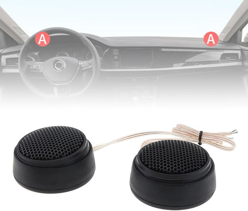 Car Tweeters, 2pcs Universal 1000W Car Speaker Dome Tweeter Sound Vehicle Auto Music Stereo Modified Loud Speakers...