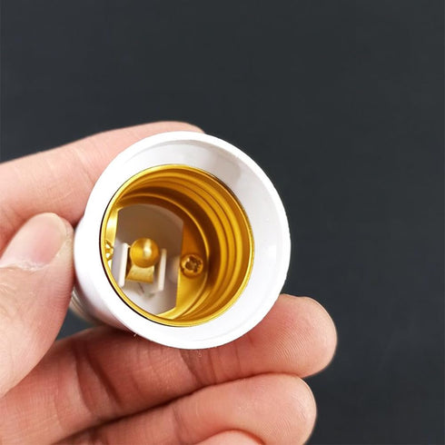 E26 Socket Extender, E26 to E26 Lamp Socket, 6.5CM/2.56 Inch Socket Extension Adapter,E26 to E26 Lamp Bulb Socket Extension, Lamp Holder Adapter (...