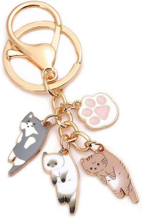 tenghong2021 Corgi Keychain Dog Zipper Cute Pendant Clip On Charm Animal Jewelry Gift Pet Lover Welsh Keyring Unisex...