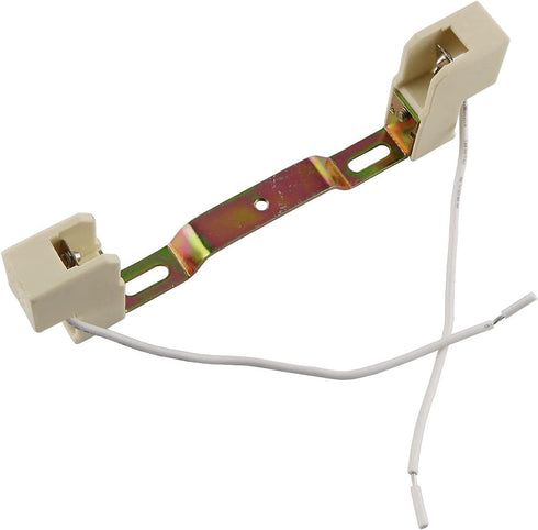 E-outstanding 2PCS R7S Ceramics Lamp Base Socket Lamp Holder Conveter Connector For T3 Halogen Light Bulb, 118mm...