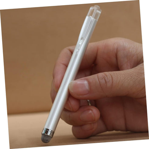 20pcs Stylus Cloth Tip Stylus Pen Replacement Touchscreen Pen Tips Mesh Fiber Caps Replacement Tip for Pencil Replacement Stylus Head Protective P...