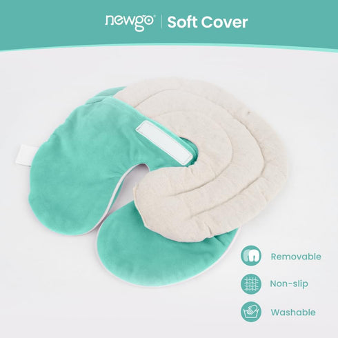 NEWGO Microwave Heating Pad for Face, Hot Cold Gel Ice Pack for Sinus Pressure Relief, Sinus Relief Mask for Migraine, Tension, Stress, Headache, ...