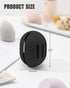 FERYES 2 PCS Makeup Sponge Holder – Shatterproof Eco-Friendly Silicone Beauty Make Up Blender Case for Travel...
