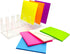 iKyce Sticky Notes Pad Holder Clear, Acrylic Sticky notes Dispenser, Funny Desk Supplies Organizer That Can Be Easily Assembled By Yourself (78020...