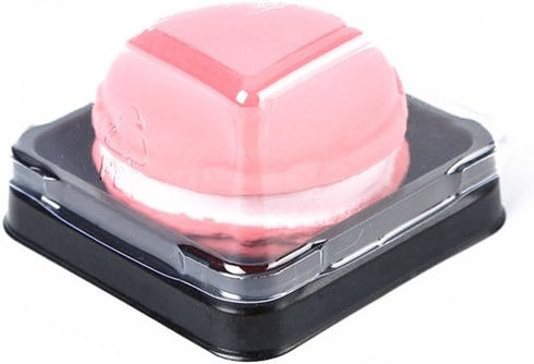 50g Mooncake Packaging Clear Individual Plastic Single Macaron Containers With Labels, Ideal For Showcasing Your Mini Muffins, Pastries, Cookies A...