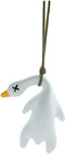 Cute Swing Duck Car Interior Accessories Decor, Swinging Rear View Mirror Hanging Ornament for Women Men Gift (White)...