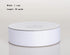 ATRBB 25 Yards 1 Inch Solid Grosgrain Ribbon Roll for Gift Wrapping DIY Hair Accessories (White)...