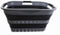 SAMMART 30L (8 Gallon) Collapsible 3 Handled Plastic Laundry Basket - Foldable Pop Up Storage Container/Organizer - Space Saving Hamper/Basket (Gr...