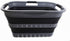 SAMMART 30L (8 Gallon) Collapsible 3 Handled Plastic Laundry Basket - Foldable Pop Up Storage Container/Organizer - Space Saving Hamper/Basket (Gr...