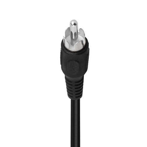 Cmple - One RCA Mono Male to Two RCA Stereo Female Y-Cable, Plug to Jack Y-Adapter, Speaker Splitter Cab...