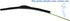 OEM Quality 22 "+ 22" Quality all-weather durable stable quiet wiper blades + Suitable for all weather (2 blades) (24+18)...
