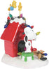Department 56 Peanuts Decoration, Snoopy’s Dog House, Woodstock, Christmas Lights, 8", Red...
