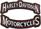 Harley Rocker Patches 12" Large Embroidered Motorcycle Jacket Patch...