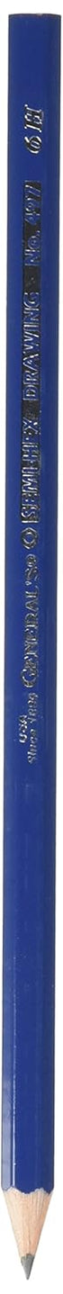 General's 497-6H Hexagonal Non-Toxic Drawing Pencil, 6H Thin Tip, Blue (Pack of 12)...