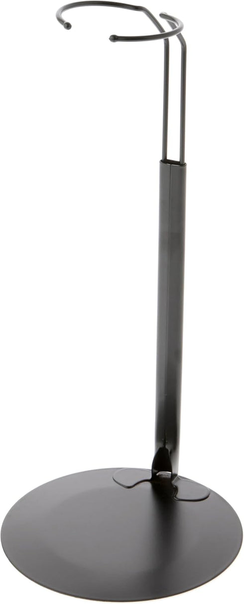 Plymor DSP-10B Black Adjustable Doll Stand, fits 16, 17, 18, 19, 20, 21, 22, 23, and 24 inch Dolls or Action Figures, Waist is 2.5 to 3.5 inches W...