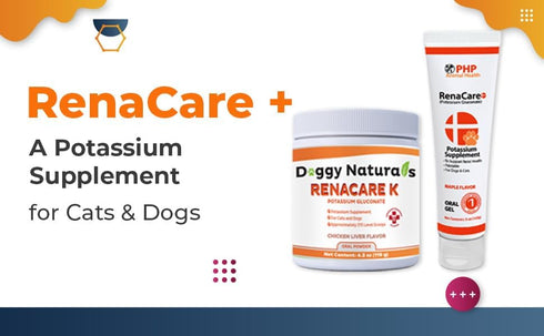 RenaCare K is for Renal K (Potassium Gluconate) Potassium Supplement Gel for Dogs and Cats, (5 oz) with Maple Flavor (Made in U.S.A)...
