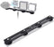 UTEBIT 11 inch Flash Bracket, Long Dual Camera Mount Flash Bracket Extension Bar with 1/4“ Hot Shoe, Straight Flash Brackets 1/4- 3/8 Thread Hole ...