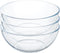 5 Inch Glass Mixing Bowls Set Glass Salad Bowls, Round Bowls, Small Bowls for Kitchen, Set of 3...