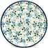 Polish Pottery Plate - Bread & Butter (6 1/4") - Forget-Me-Knot...