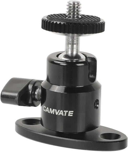 CAMVATE 1/4"-20 Mini Ball Head with Ceiling Mount for CCTV & Video Wall Monitors Mount - 1991...