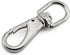 2-Pack M5 Swivel Eye Snap Hook 304 Stainless Steel Boat Marine Pet Chains Keychains Lanyard Hook Multi-Use Spring Snap Hook Clasp Hardware Accesso...