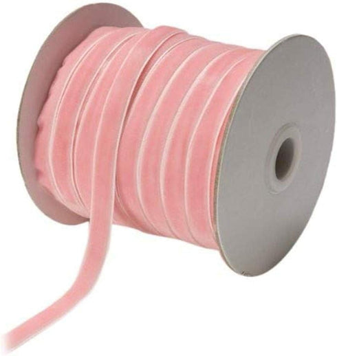 May Arts 3/8-Inch Wide Ribbon, Pink Velvet...