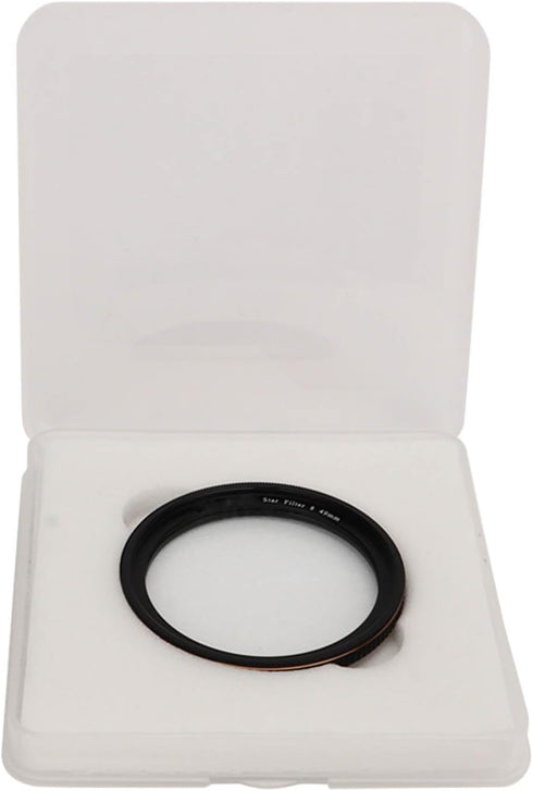 Adjustable Starlight Filter, Coating Filter Kit with Double Frame Rotation Design, Waterproof Camera Lens Effects Filters for Night Scenery Jewelr...