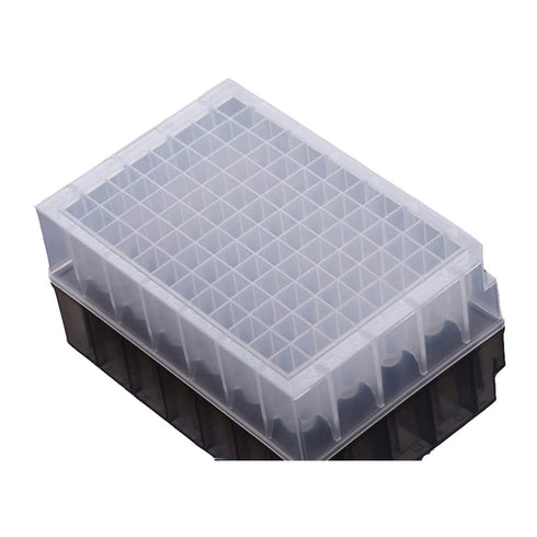 Nest Scientific 502101 96 Well Deep Well Plate, V-Bottom, Round, Non-Sterile (Pack of 50)...