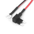 Car Cigarette Lighter,Jtron 1set 1m Car Cigarette Lighter Adapter Add-a-Circuit TAP Adapter Lead 1.0mm (18WAG) Cable with 12V Fuse Holder for Micr...