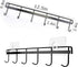 2 Pieces Kitchen Utensil Hooks,Adhesive Kitchen Utensils Hanging Rack,Wall Mount Kitchen Utensil Holder for Tools/Towel/Knife...