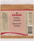 Edora Gingerbread Spices, Christmas Cookie Baking Kit Includes Stollen, Spekulatius, Gingerbread Cookie Cutters, Bundled with Stir Spoon...