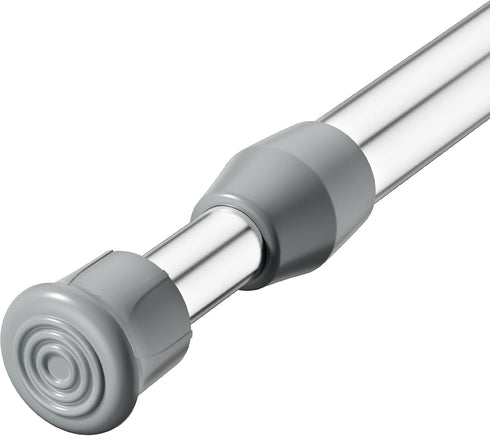 AIZESI Spring Tension Curtain Rod Short Tension Rod?Silver,12"-20"-1Pcs)...