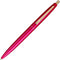 BIC click Gold knock type ballpoint pen oil-based Red CFCGRED07BLKJ......
