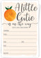 Little Cutie Baby Shower Invitations (20 Count) With Envelopes - Gender Neutral or Girl Baby Shower...