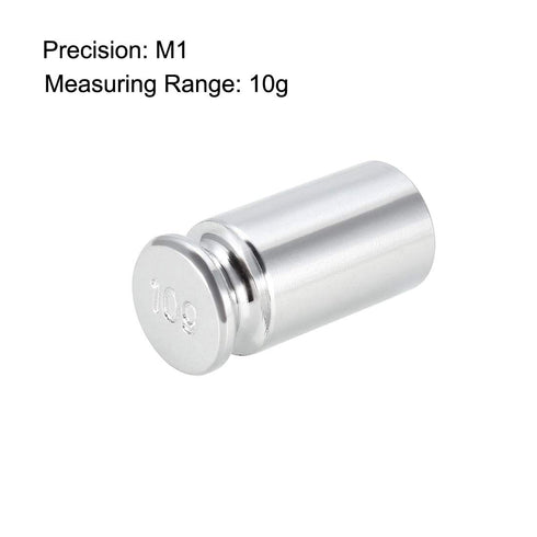 uxcell Calibration Weight 10g M1 Precision Chrome Plated Steel for Digital Balance Scales...