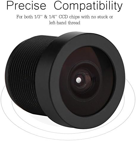 CCTV Camera Lens, 2.1mm Camera Lens 150° Wide Angle M12*0.5 IP Camera Lens for 1/3'' & 1/2.9'' CCD Chips, This Camera Lens with IR Night Vision Fu...