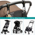 2Pack Universal Baby Stroller Hooks Clips for Hanging Bags and Shopping,Convenient Stroller Straps Accessories Perfect for Uppababy, Babyzen Yoyo,...