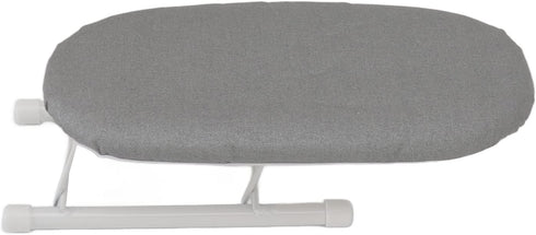 Small Ironing Board, Heat Resistant Mini Iron Board Portable Foldable Tabletop Ironing Board for Home Dorm Sewing Craft (Grey)...