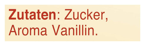 Dr. Oetker Vanillin-Zucker - Pack of 10...