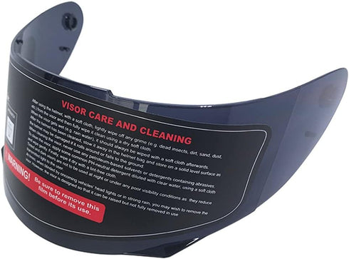 ILM Black Visor for Full Face Motorcycle Street Bike Helmet DOT (Visor, Black)...