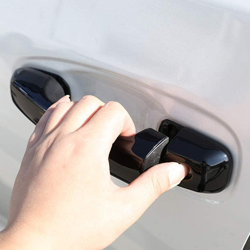 ITrims Door Handle Cover Trim for Toyota 4Runner 4WD N280 2010-2023 2018 2019 2020 2021 Car Styling Accessories Exterior Door Handles 8PCS Black A...