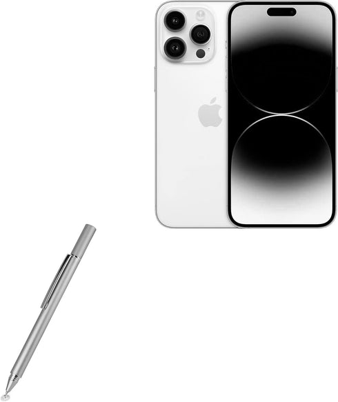 BoxWave Stylus Pen Compatible with Apple iPhone 14 Pro Max - FineTouch Capacitive Stylus, Super Precise Stylus Pen for Apple iPhone 14 Pro Max - M...