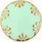 Bezelry 12 Pieces Gold Floret Flowers with Enamel Metal Shank Buttons. 14mm (9/16 inch) (Mint Green Enamel)...