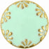 Bezelry 12 Pieces Gold Floret Flowers with Enamel Metal Shank Buttons. 14mm (9/16 inch) (Mint Green Enamel)...