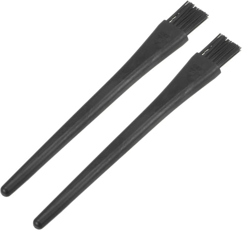 uxcell 2 Pcs Antistatic ESD Brush Portable Plastic Handle Nylon Lab Cleaning Brushes for Electronics Keyboard PCB BGA Repair Soldering, 18x14mm Br...