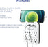 Multi Plug Surge Protector, 6 Outlet with 2 USB A and C Charging Ports 2.4 A ETL Certified Tech2 Multi Outlet for Home, School, Office......