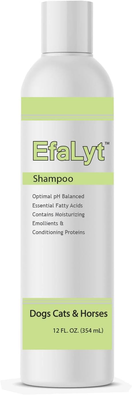 EfaLyt Hypoallergenic Shampoo for Pets - Blend of Proteins, Essential Fatty Acids - Control Flaking and Scaling - Optimal pH Balance - Natural Moi...